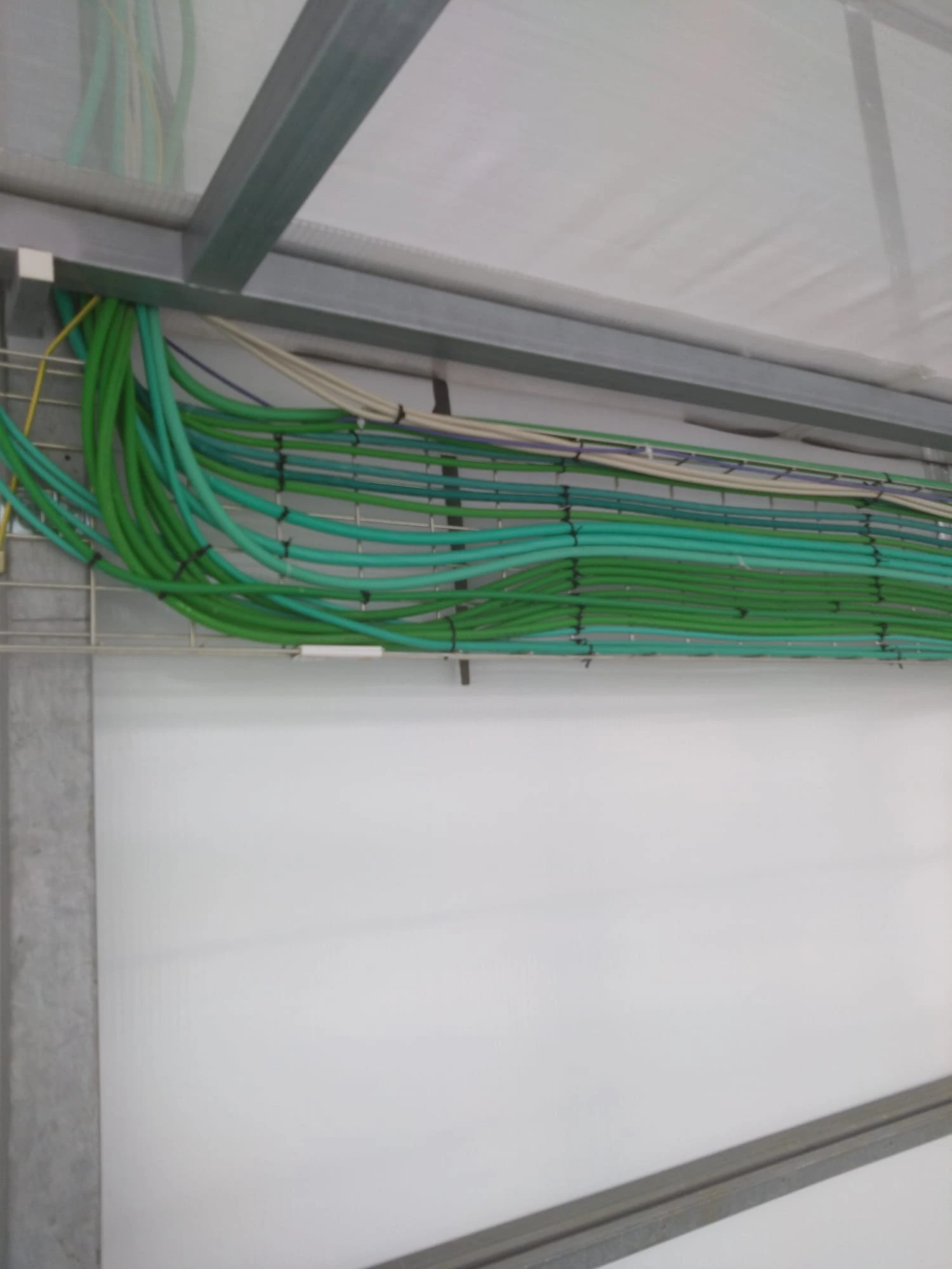Electrical rewiring work in a historic Vila Real de Santo António building